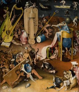 Detail from The Garden of Earthly Delights 「快楽の園」（部分）